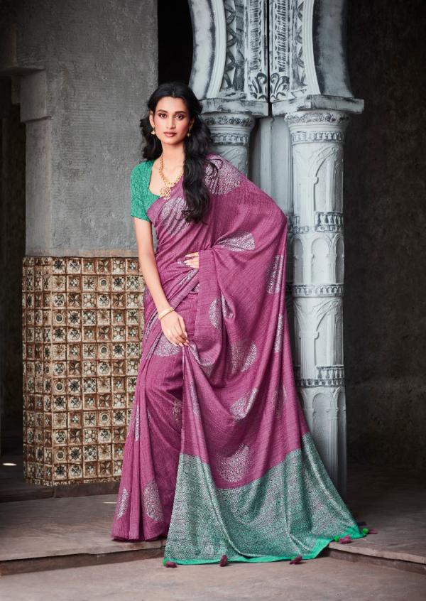 Sr Panama Fancy Soft Linen Saree Collection